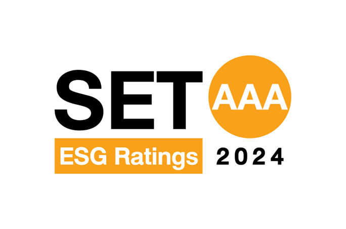 SET ESG Ratings ประจำปี 2567 ที่ระดับ “AAA”